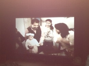 Chokri Belaïd im Kreis seiner Familie (Film Habib Mestiri)