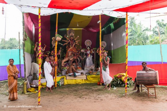 Durga Puja Altar