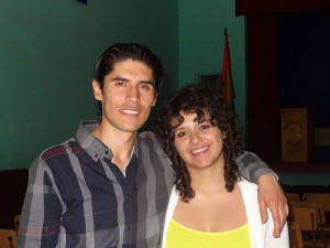Die beiden Berater vor Ort Daniel und Mariana freuen sich über den erfolgreich Abschluss des Projektes.