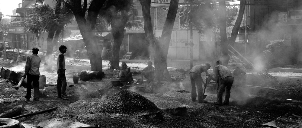 Indische Teerarbeiter in Ekantakuna. IV