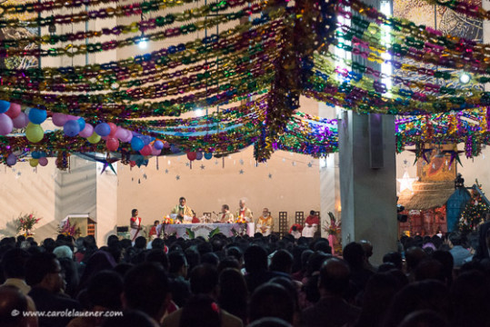 Mitternachtsmesse in der Tejgaon Church in Dhaka.