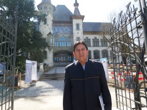 Der bolivianische Aussenminister im April in Bern. 