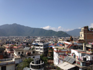 Über den Dächern Kathmandus
