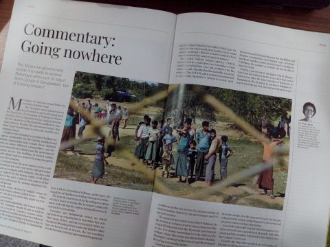 Artikel im Magazin Frontier über Rohingyas