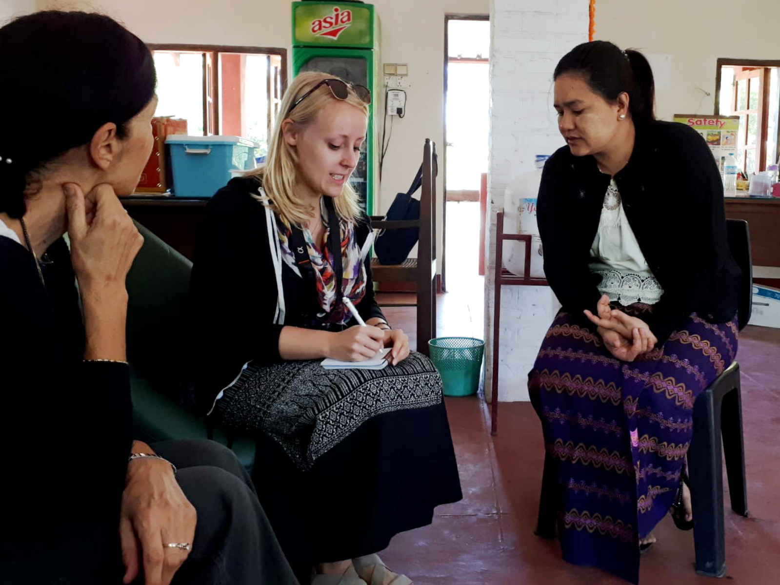 Interview in Yenangyaung